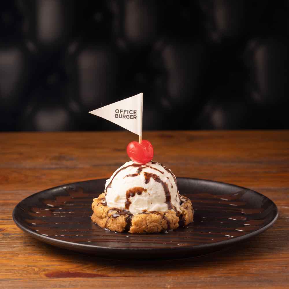 Galleta con helado